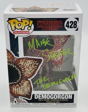 Mark Steger Signed Demogorgon Funko Pop 428 Stranger Things Autograph Bas 993