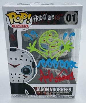 Ari Lehman Signed Jason Voorhees Funko 01 Friday The 13Th Autograph Bas 049