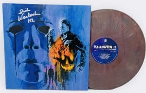 Dick Warlock Signed Halloween Ii Album Vinyl Record John Carpenter Bas J79