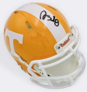 Desean Bishop Signed Tennessee Volunteers Mini Football Helmet Autograph Bas K6