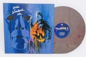 Dick Warlock Signed Halloween Ii Album Vinyl Record John Carpenter Bas K80