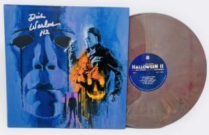 Dick Warlock Signed Halloween Ii Album Vinyl Record John Carpenter Bas K81