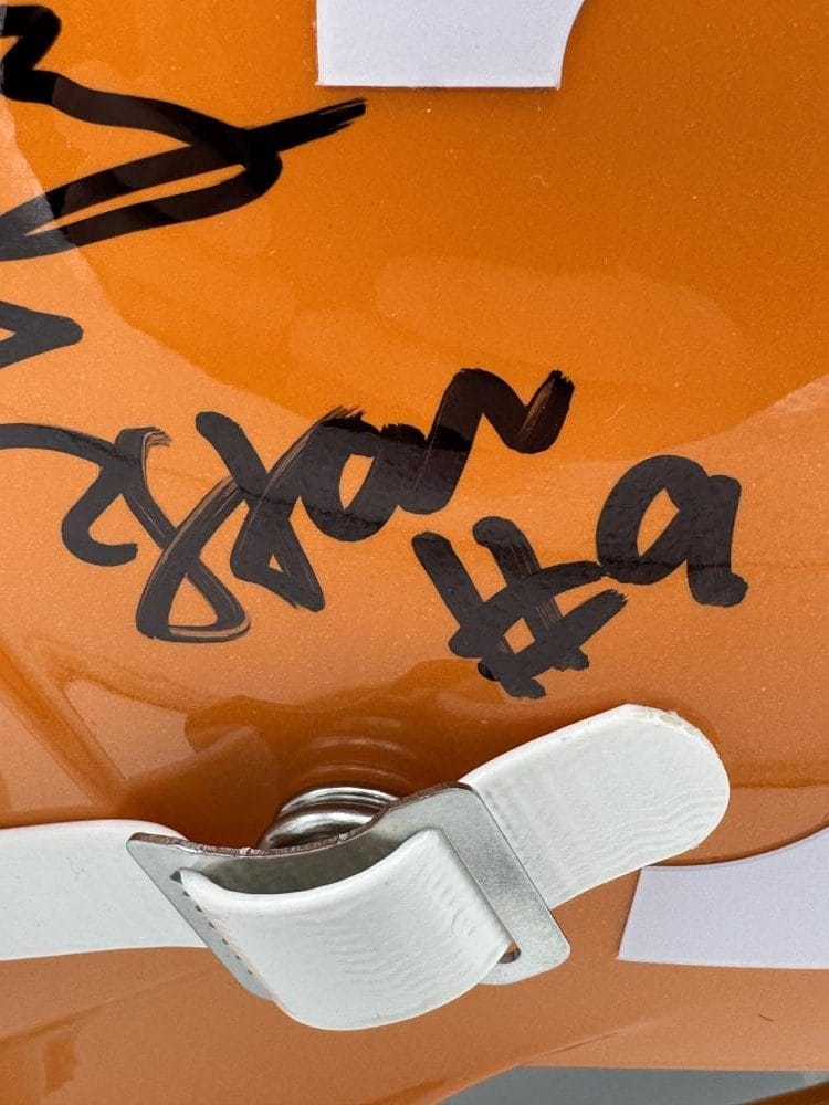 2025-26 Signed Tennessee Volunteers Full Size Helmet Mccoy Desean Bishop Bas K47 - Image 6