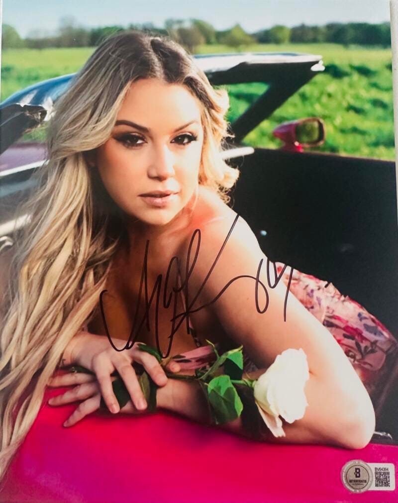 Alexandra Kay Signed 8X10 Photo Country Music Second Wind Autograph Bas K64