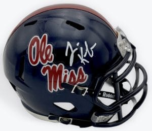 Lane Kiffin autograph, Lane Kiffin signed, Ole Miss Rebels memorabilia, LSU memorabilia, signed mini helmet, Ole Miss collectible, BAS authenticated, autographed mini helmet, head coach autograph, SEC football memorabilia, college football memorabilia, Rebels collectible, mini helmet display, NCAA memorabilia, coaching autograph
