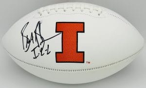 Bret Bielema autograph, Bret Bielema signed, Illinois Fighting Illini memorabilia, Big Ten memorabilia, signed logo football, Illinois collectible, BAS authenticated, autographed football, head coach autograph, Big Ten football memorabilia, college football memorabilia, Illini collectible, football memorabilia, coaching autograph, Illinois football autograph