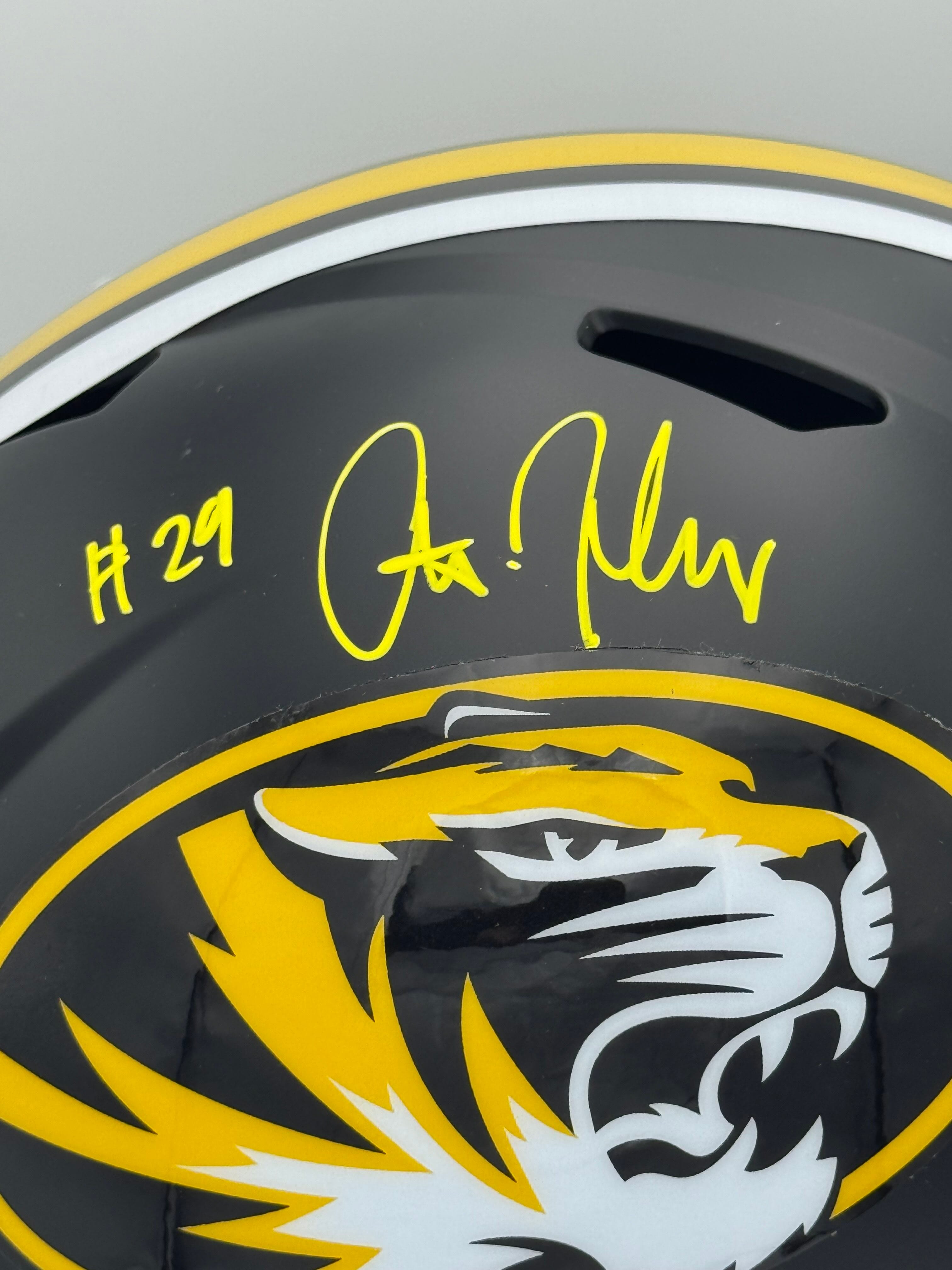 Ahmad Hardy Signed Missouri Tigers Full Size Rep Helmet Mizzou Autograph BAS J83 - Image 2