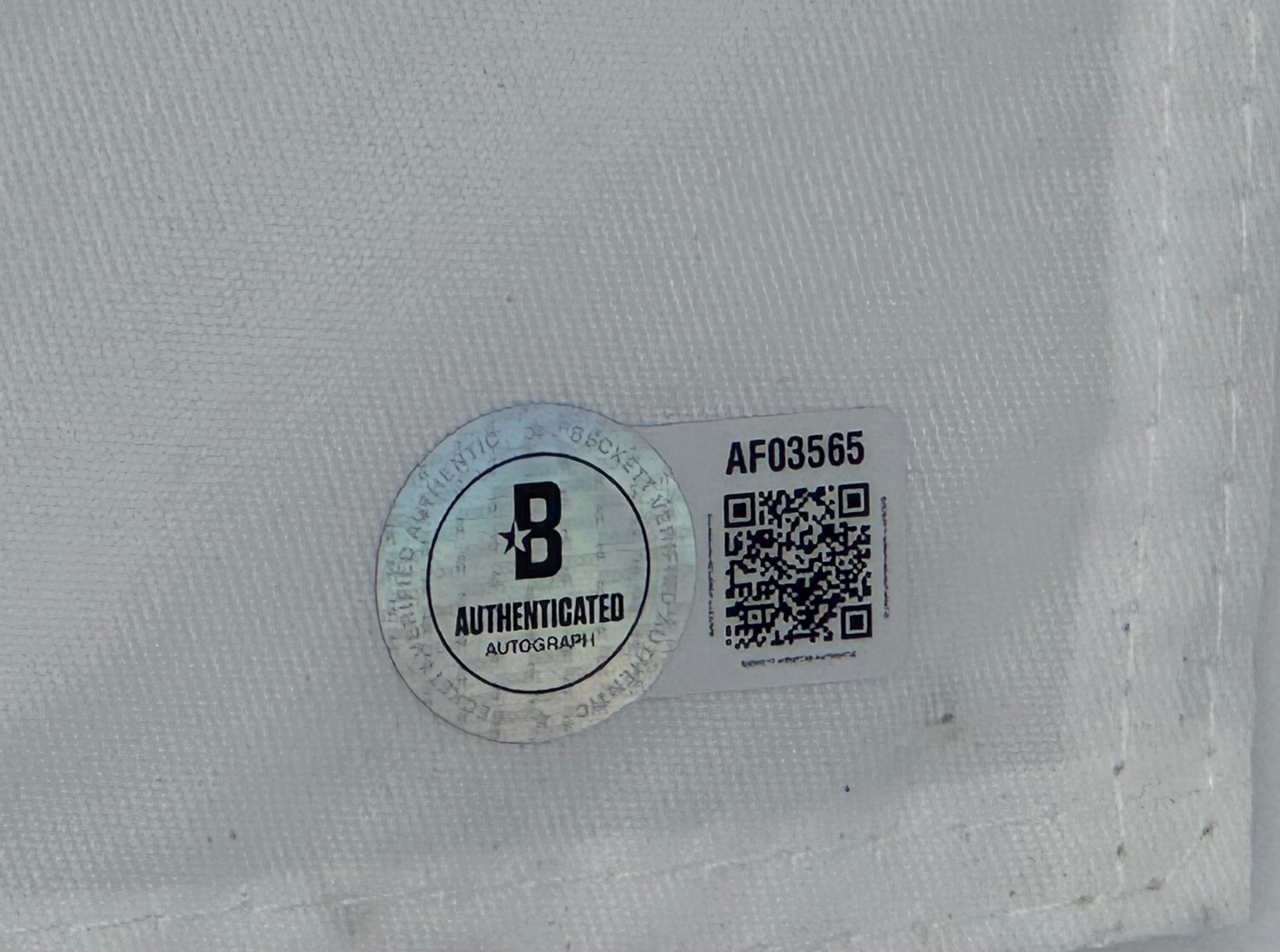 Xander Schauffele Signed BMW Championship Golf Pin Flag PGA Autograph BAS J65 - Image 3
