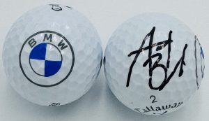 Akshay Bhatia autograph, Akshay Bhatia signed, BMW Championship memorabilia, PGA Tour memorabilia, FedEx Cup memorabilia, signed golf ball, autographed golf ball, golf tournament memorabilia, PGA Tour collectible, golf memorabilia, Akshay Bhatia collectible, golf ball autograph, PGA Tour rising star memorabilia, certified signatures COA, Masters Tournament memorabilia