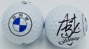 Akshay Bhatia Signed BMW Championship Golf Ball PGA Fedex Autograph Coa K3