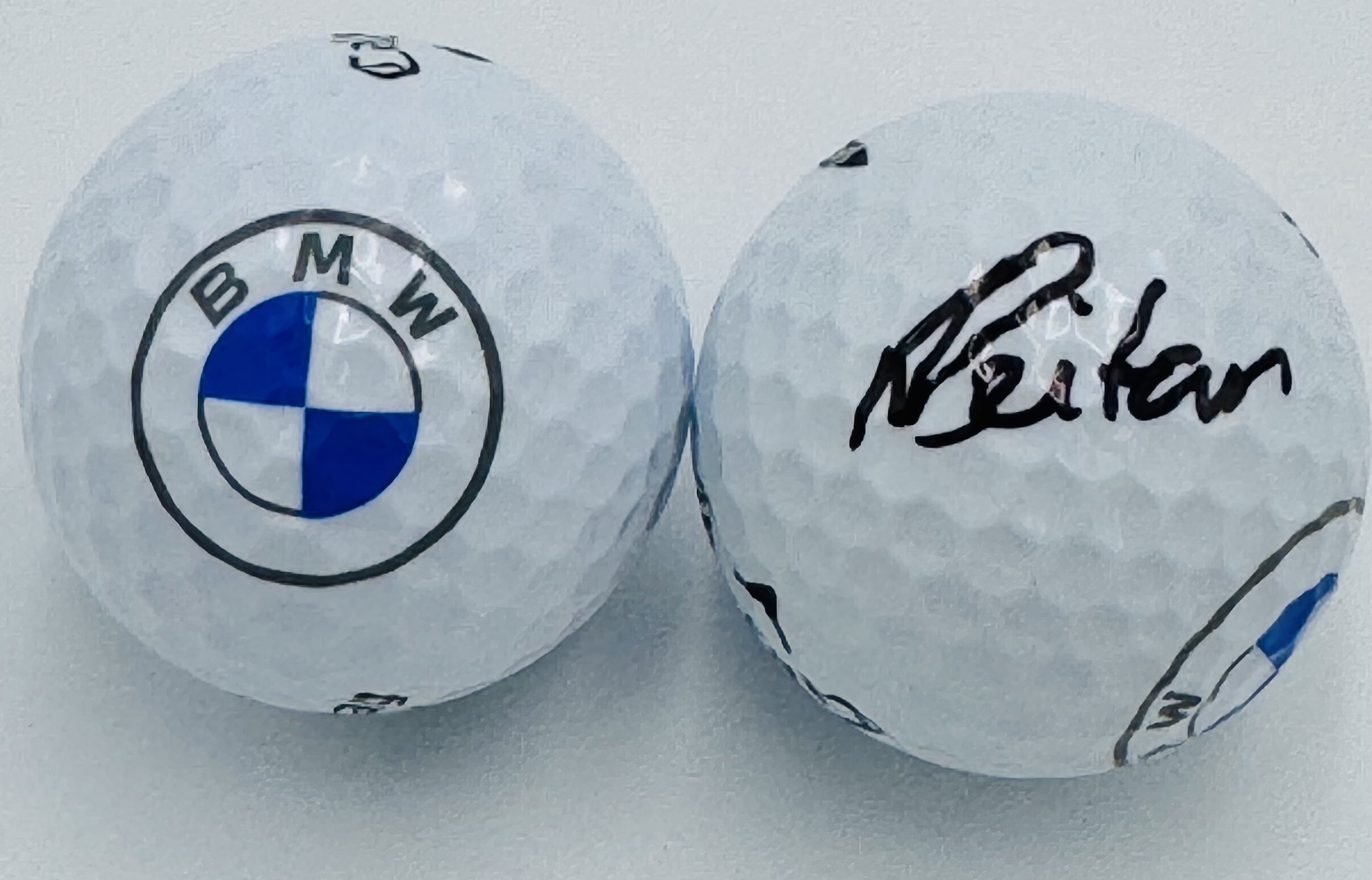 Kristoffer Reitan autograph, Kristoffer Reitan signed, BMW Championship memorabilia, PGA Tour memorabilia, FedEx Cup memorabilia, signed golf ball, autographed golf ball, golf tournament memorabilia, PGA Tour collectible, golf memorabilia, Kristoffer Reitan collectible, golf ball autograph, Norway golf memorabilia, certified signatures COA, Masters Tournament memorabilia