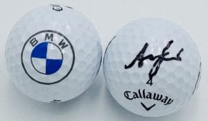 Aaron Rai autograph, Aaron Rai signed, BMW Championship memorabilia, PGA Tour memorabilia, FedEx Cup memorabilia, signed golf ball, autographed golf ball, golf tournament memorabilia, PGA Tour collectible, golf memorabilia, Aaron Rai collectible, golf ball autograph, England golf memorabilia, certified signatures COA, Masters Tournament memorabilia