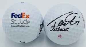 Tommy Fleetwood autograph, Tommy Fleetwood signed, FedEx St Jude Championship memorabilia, PGA Tour memorabilia, FedEx Cup memorabilia, signed golf ball, autographed golf ball, golf tournament memorabilia, PGA Tour collectible, golf memorabilia, Tommy Fleetwood collectible, golf ball autograph, PGA Tour star memorabilia, certified signatures COA, Masters Tournament memorabilia