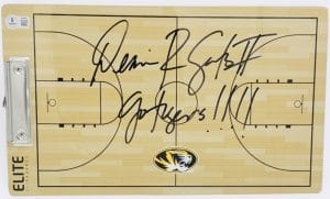 Dennis Gates autograph, Dennis Gates signed, Missouri Tigers basketball memorabilia, signed clipboard, Mizzou basketball collectible, BAS authenticated, autographed coaching clipboard, head coach autograph, SEC basketball memorabilia, college basketball memorabilia, Tigers collectible, coaching memorabilia, Mizzou basketball autograph, NCAA basketball memorabilia, SEC Coach of the Year