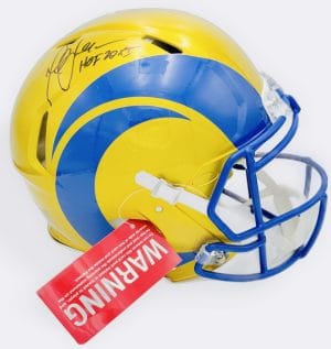 Marshall Faulk autograph, Marshall Faulk signed, Los Angeles Rams memorabilia, signed full size helmet, Rams collectible, BAS authenticated, autographed authentic helmet, running back autograph, NFL memorabilia, Hall of Fame autograph, Super Bowl champion autograph, authentic helmet display, NFL collectible, Rams Hall of Fame, MVP running back