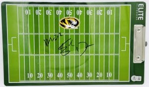 Eli Drinkwitz autograph, Eli Drinkwitz signed, Missouri Tigers memorabilia, signed clipboard, Mizzou collectible, BAS authenticated, autographed coaching clipboard, head coach autograph, SEC football memorabilia, college football memorabilia, Tigers collectible, coaching memorabilia, Missouri football autograph, NCAA football memorabilia, SEC head coach