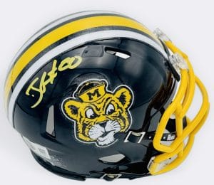 Jamal Roberts autograph, Jamal Roberts signed, Missouri Tigers memorabilia, Mizzou memorabilia, signed mini helmet, Missouri collectible, BAS authenticated, autographed mini helmet, running back autograph, SEC football memorabilia, college football memorabilia, Mizzou collectible, mini helmet display, NCAA memorabilia, Missouri football autograph
