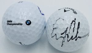 Eric Cole autograph, Eric Cole signed, BMW Championship memorabilia, PGA Tour memorabilia, FedEx Cup memorabilia, signed golf ball, autographed golf ball, golf tournament memorabilia, PGA Tour collectible, golf memorabilia, Eric Cole collectible, golf ball autograph, PGA Tour rising star memorabilia, certified signatures COA, Masters Tournament memorabilia