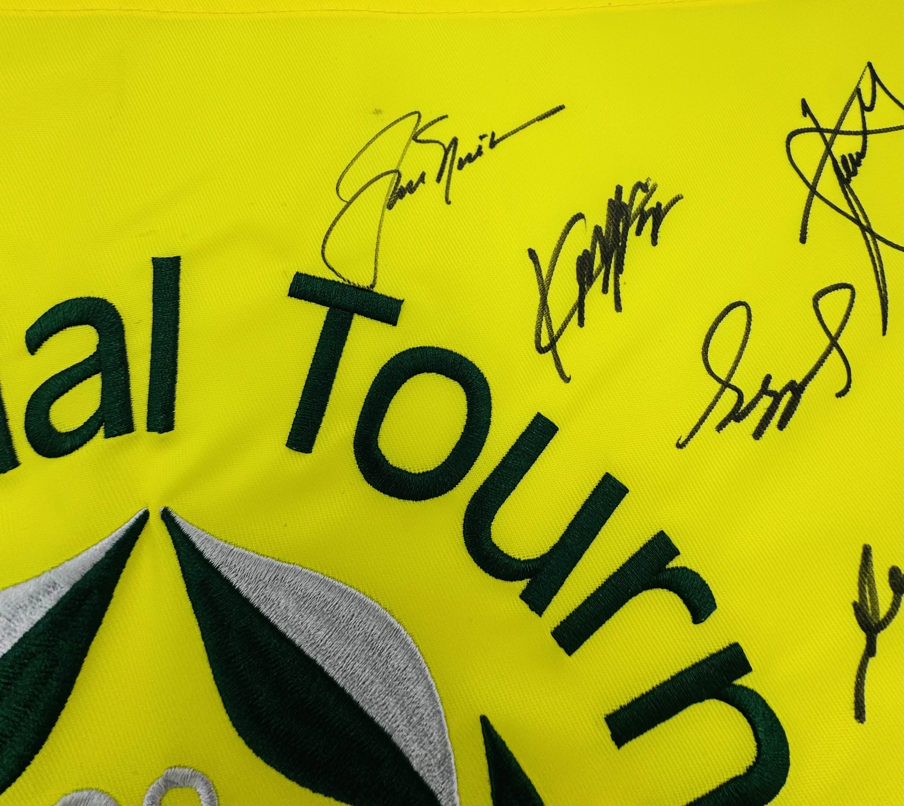 Signed Memorial Tournament Golf Flag Jack Nicklaus Jordan Spieth BAS K56 - Image 2