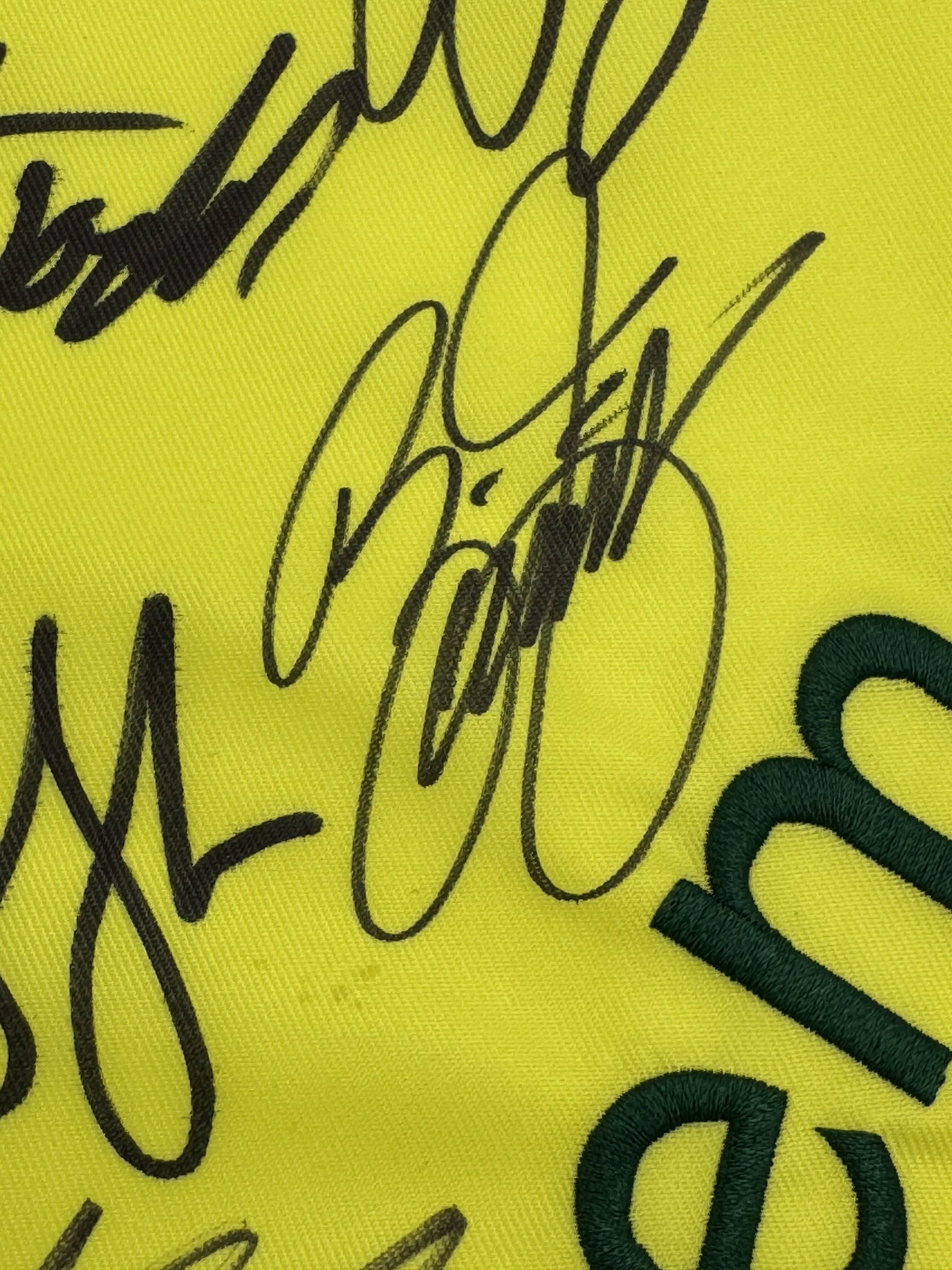 Signed Memorial Tournament Golf Flag Jack Nicklaus Jordan Spieth BAS K56 - Image 7