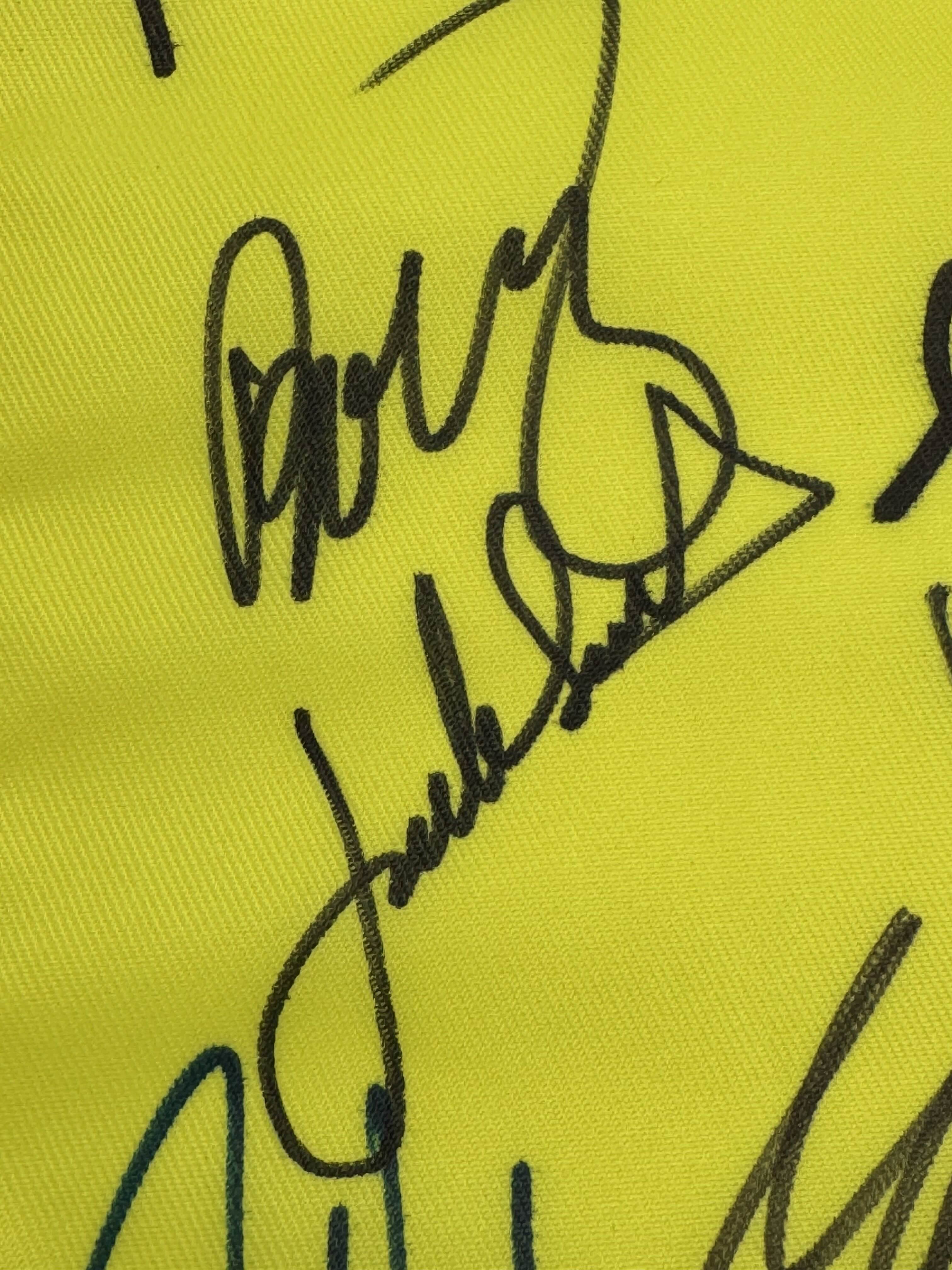 Signed Memorial Tournament Golf Flag Jack Nicklaus Jordan Spieth BAS K56 - Image 6