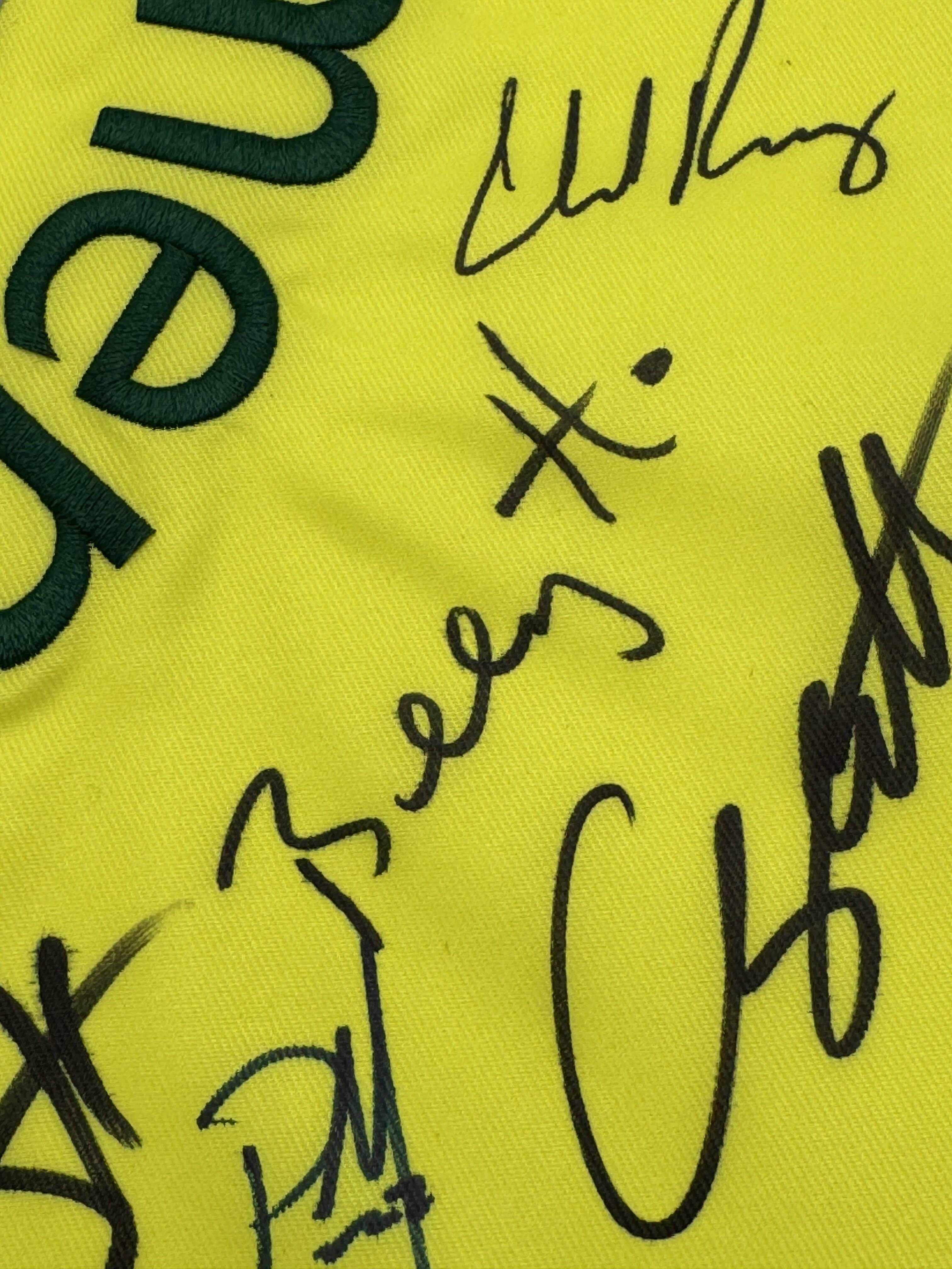 Signed Memorial Tournament Golf Flag Jack Nicklaus Jordan Spieth BAS K56 - Image 4