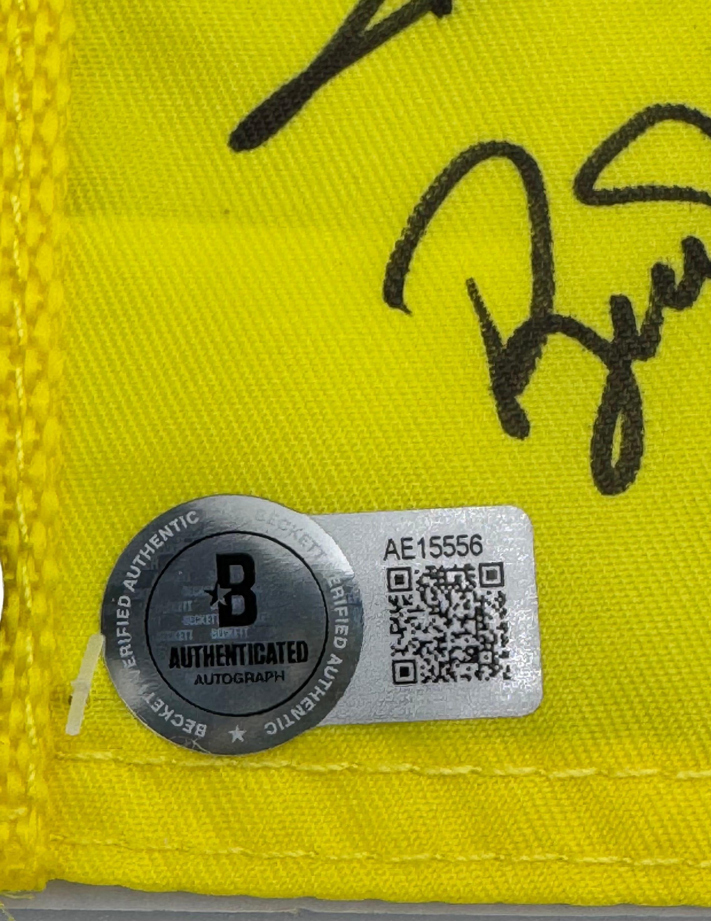 Signed Memorial Tournament Golf Flag Jack Nicklaus Jordan Spieth BAS K56 - Image 3