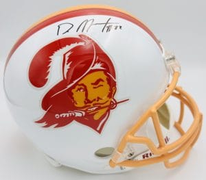 Doug Martin autograph, Doug Martin signed, Tampa Bay Buccaneers memorabilia, signed full size helmet, Buccaneers collectible, BAS authenticated, autographed helmet, running back autograph, NFL memorabilia, replica helmet autograph, Pro Bowl autograph, Buccaneers legend, full size helmet display, NFL collectible, Tampa Bay football autograph