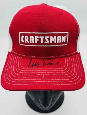 Mike Rowe signed Craftsman Snapback Hat Dirty Jobs Autograph BAS K40