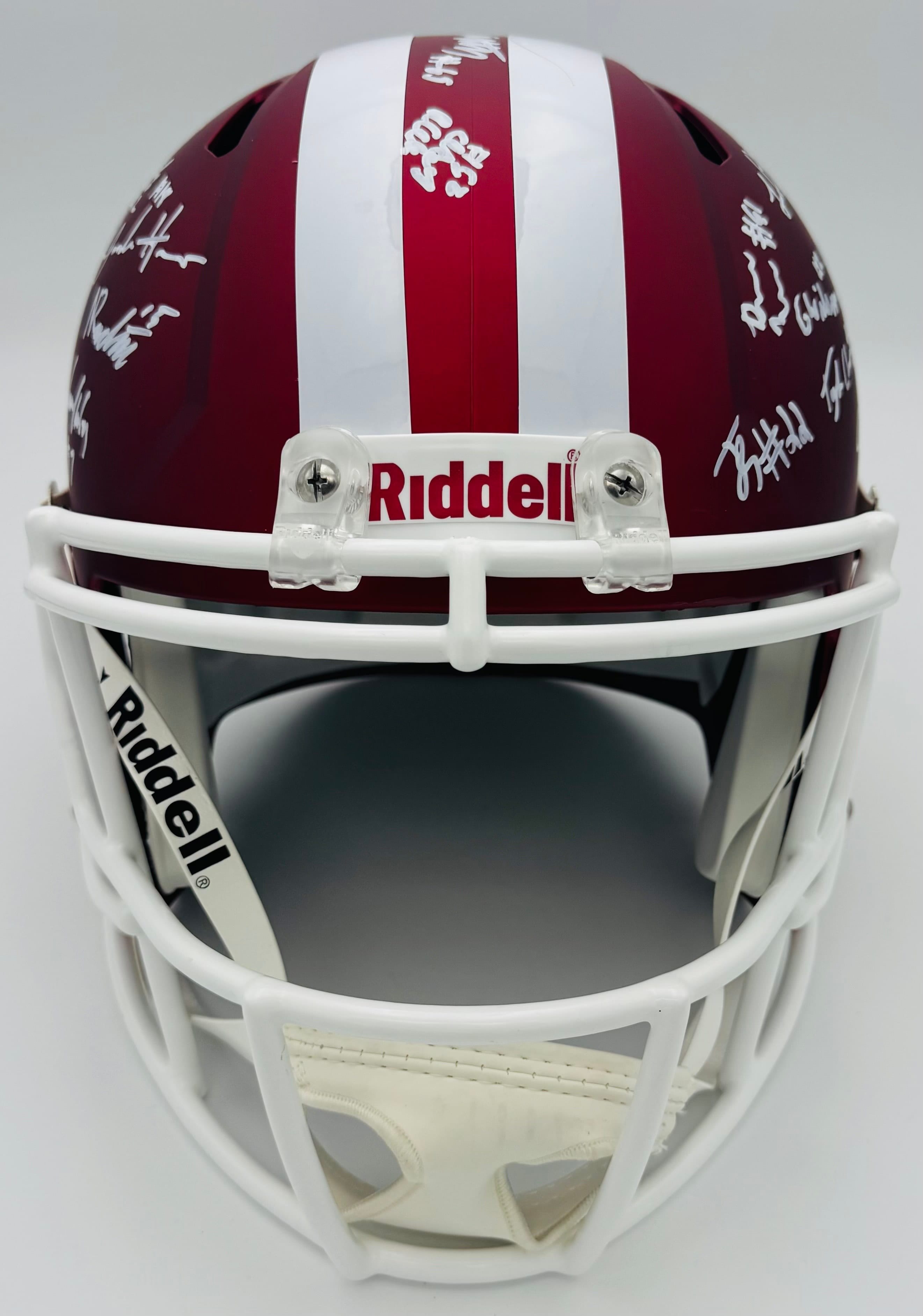 2026 Signed Indiana Hoosiers Full Size Helmet Charlie Becker Autograph BAS J7 - Image 11