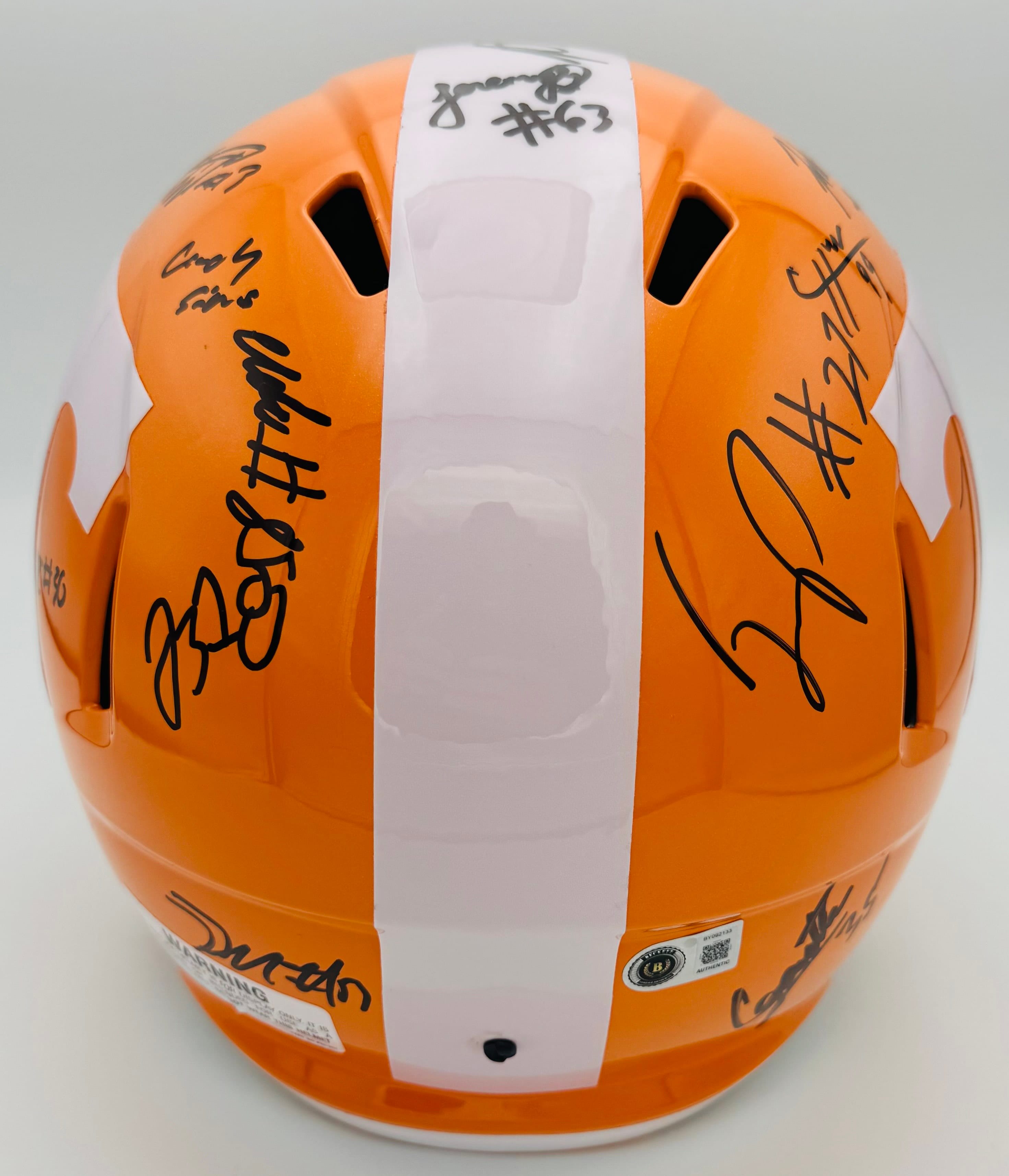 2026 Signed Tennesse Volunteers Full Size Helmet Desean Bishop Autograph BAS J33 - Image 7