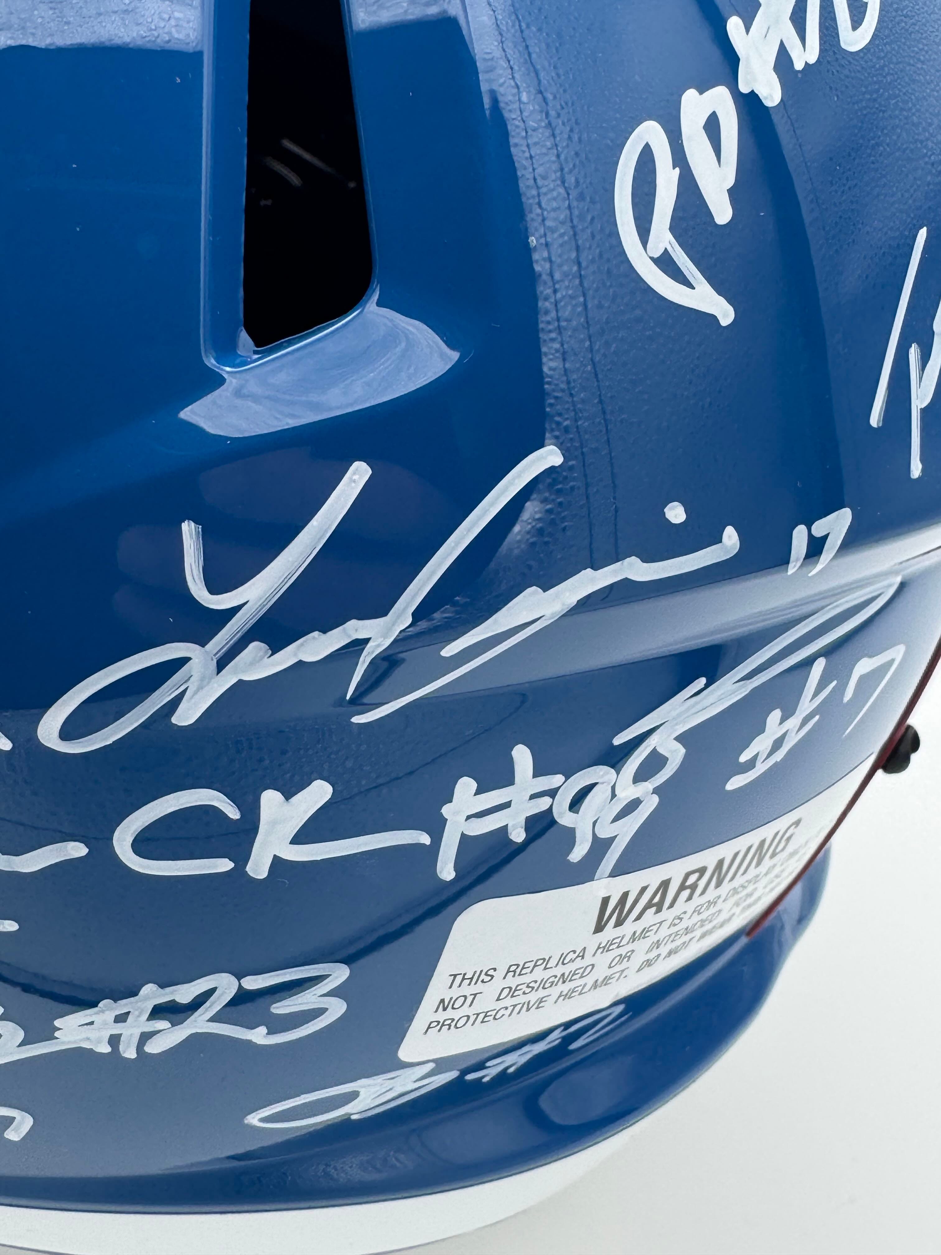 2026 Signed Ole Miss Rebels Full Size Rep Helmet Deuce Alexander Autograph BAS K - Image 8