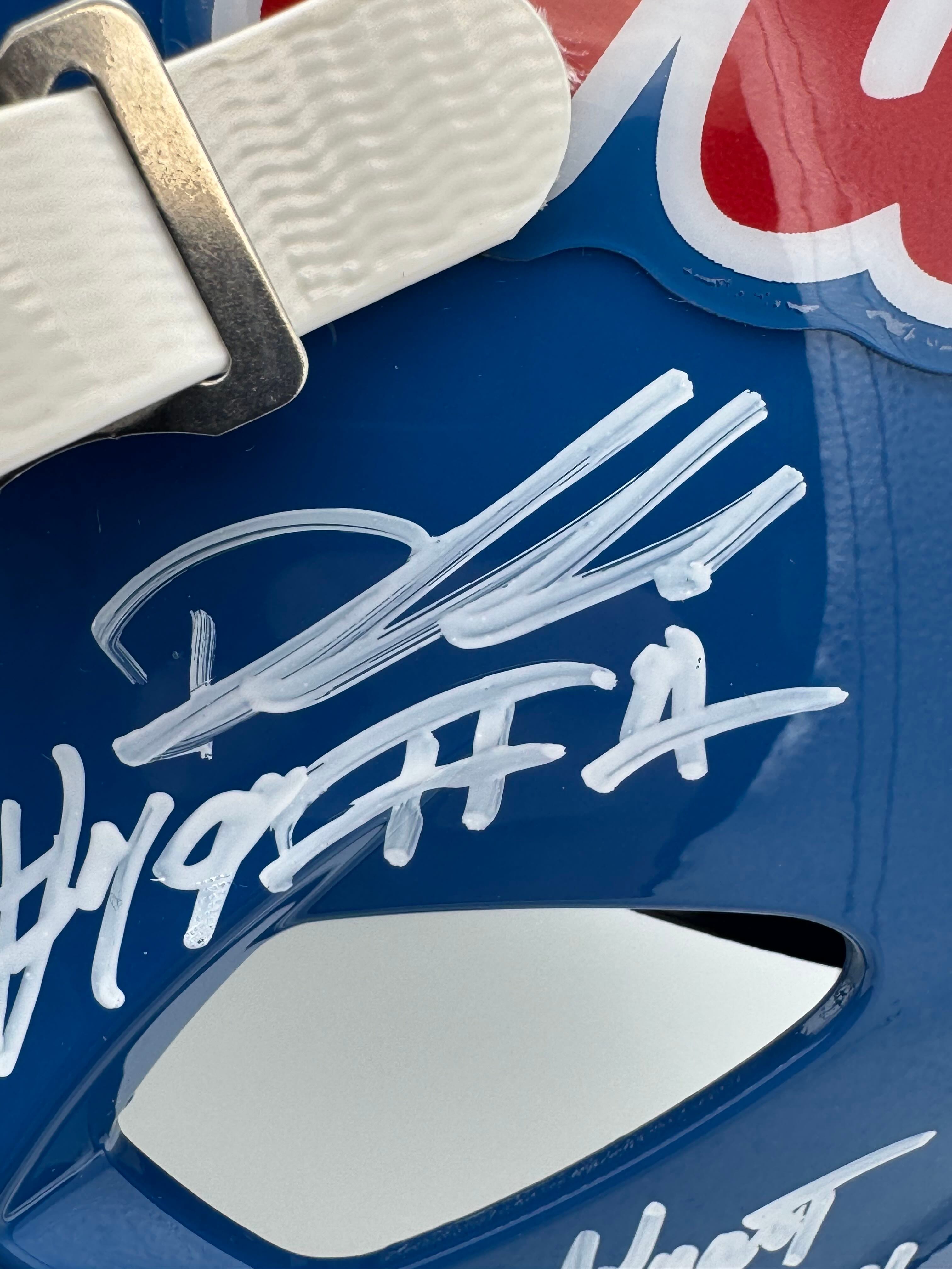 2026 Signed Ole Miss Rebels Full Size Rep Helmet Deuce Alexander Autograph BAS K - Image 7