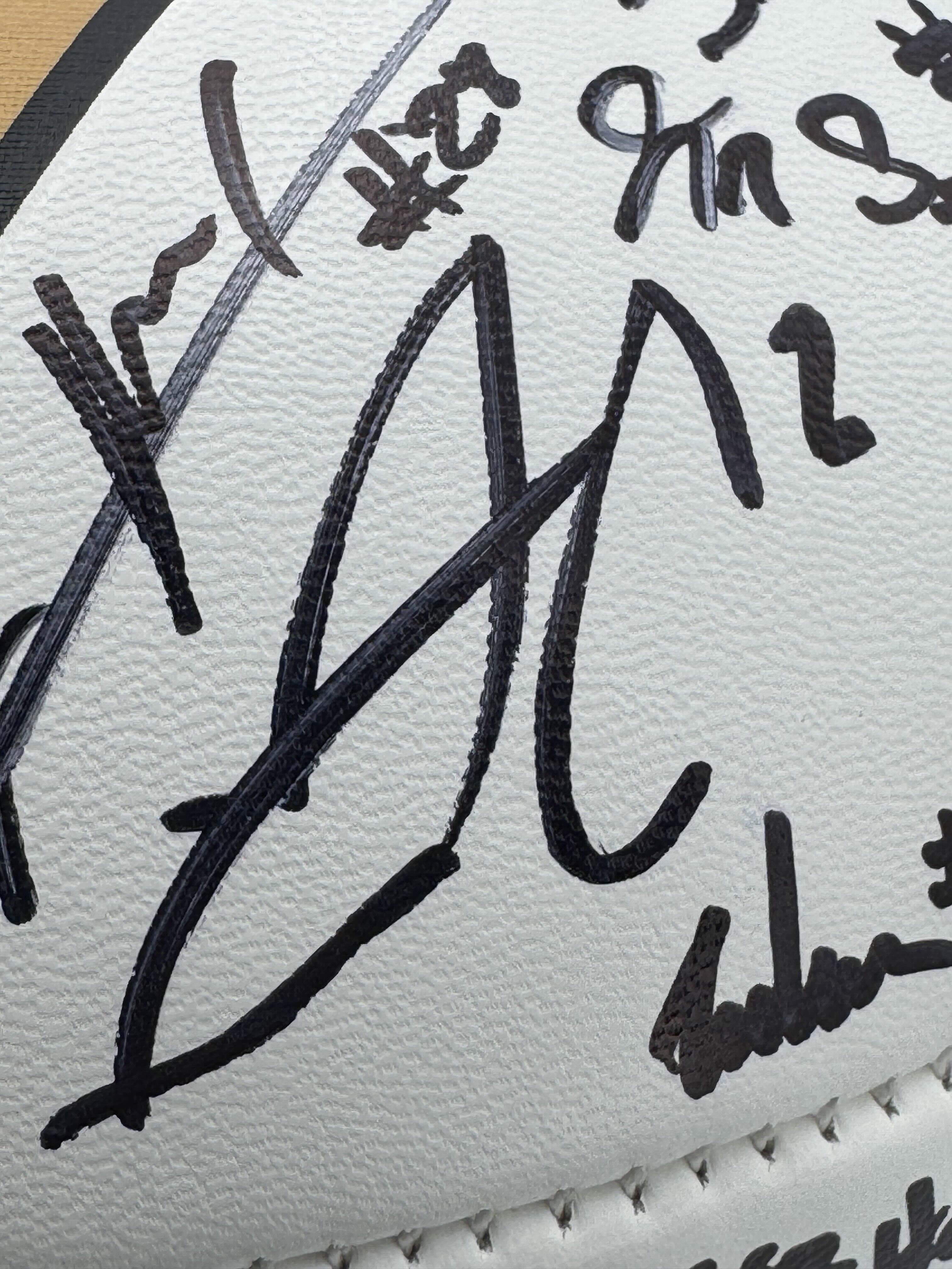 2026 Signed Vanderbilt Logo Football Jared Curtis Clark Lea Autograph BAS K79 - Image 6