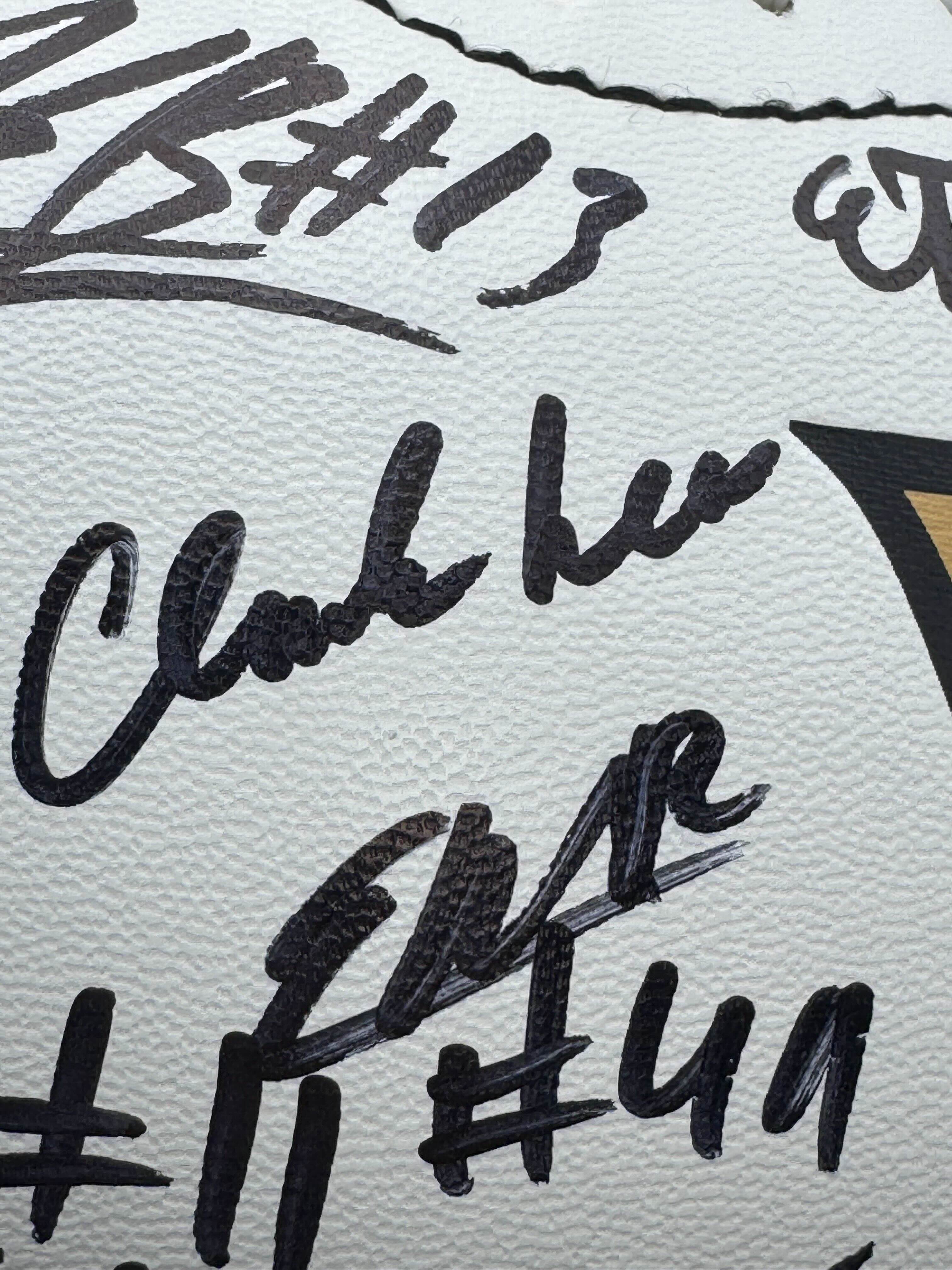 2026 Signed Vanderbilt Logo Football Jared Curtis Clark Lea Autograph BAS K79 - Image 5