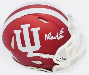 Nico Radicic autograph, Nico Radicic signed, Indiana Hoosiers memorabilia, national champion memorabilia, signed mini helmet, Indiana collectible, BAS authenticated, autographed mini helmet, kicker autograph, Big Ten football memorabilia, college football memorabilia, Hoosiers collectible, mini helmet display, 2025 national champions, Indiana football autograph