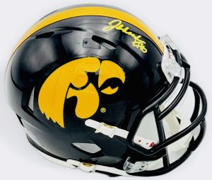 Jeremy Hecklinski Signed Iowa Hawkeyes Football Mini Helmet Autograph BAS J67
