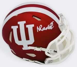 Nico Radicic autograph, Nico Radicic signed, Indiana Hoosiers memorabilia, national champion memorabilia, signed mini helmet, Indiana collectible, BAS authenticated, autographed mini helmet, kicker autograph, Big Ten football memorabilia, college football memorabilia, Hoosiers collectible, mini helmet display, 2025 national champions, Indiana football autograph