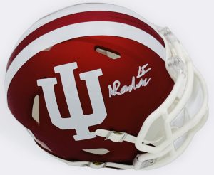 Nico Radicic autograph, Nico Radicic signed, Indiana Hoosiers memorabilia, national champion memorabilia, signed mini helmet, Indiana collectible, BAS authenticated, autographed mini helmet, kicker autograph, Big Ten football memorabilia, college football memorabilia, Hoosiers collectible, mini helmet display, 2025 national champions, Indiana football autograph