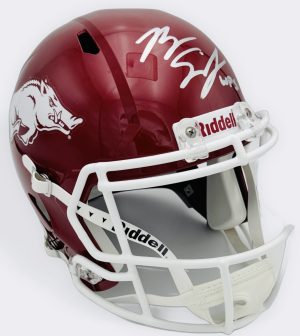Ryan Silverfield autograph, Ryan Silverfield signed, Arkansas Razorbacks memorabilia, signed full size helmet, Arkansas collectible, BAS authenticated, autographed helmet, head coach autograph, SEC football memorabilia, college football memorabilia, Razorbacks collectible, full size helmet display, coaching autograph, Arkansas football autograph, first-year head coach