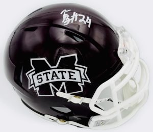 Fluff Bothwell Signed Mississippi State Bulldogs Mini Helmet Autograph Bas J15