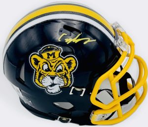 Cayden Lee autograph, Cayden Lee signed, Missouri Tigers memorabilia, Mizzou memorabilia, signed mini helmet, Missouri collectible, BAS authenticated, autographed mini helmet, wide receiver autograph, SEC football memorabilia, college football memorabilia, Mizzou collectible, mini helmet display, NCAA memorabilia, Missouri football autograph