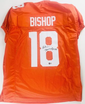 DeSean Bishop autograph, DeSean Bishop signed, Tennessee Volunteers memorabilia, signed custom jersey, game cut jersey, Tennessee collectible, BAS authenticated, autographed football jersey, running back autograph, SEC football memorabilia, college football memorabilia, Volunteers collectible, XL jersey autograph, All-SEC autograph, Tennessee football autograph