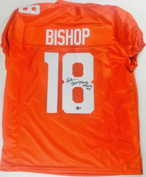 DeSean Bishop autograph, DeSean Bishop signed, Tennessee Volunteers memorabilia, signed custom jersey, game cut jersey, Tennessee collectible, BAS authenticated, autographed football jersey, running back autograph, SEC football memorabilia, college football memorabilia, Volunteers collectible, XL jersey autograph, All-SEC autograph, Tennessee football autograph