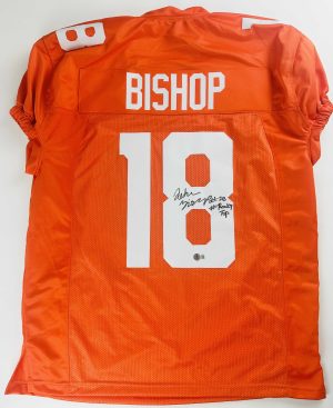 DeSean Bishop autograph, DeSean Bishop signed, Tennessee Volunteers memorabilia, signed custom jersey, Tennessee collectible, BAS authenticated, autographed football jersey, running back autograph, SEC football memorabilia, college football memorabilia, Volunteers collectible, jersey display, All-SEC autograph, Tennessee football autograph, Vols running back