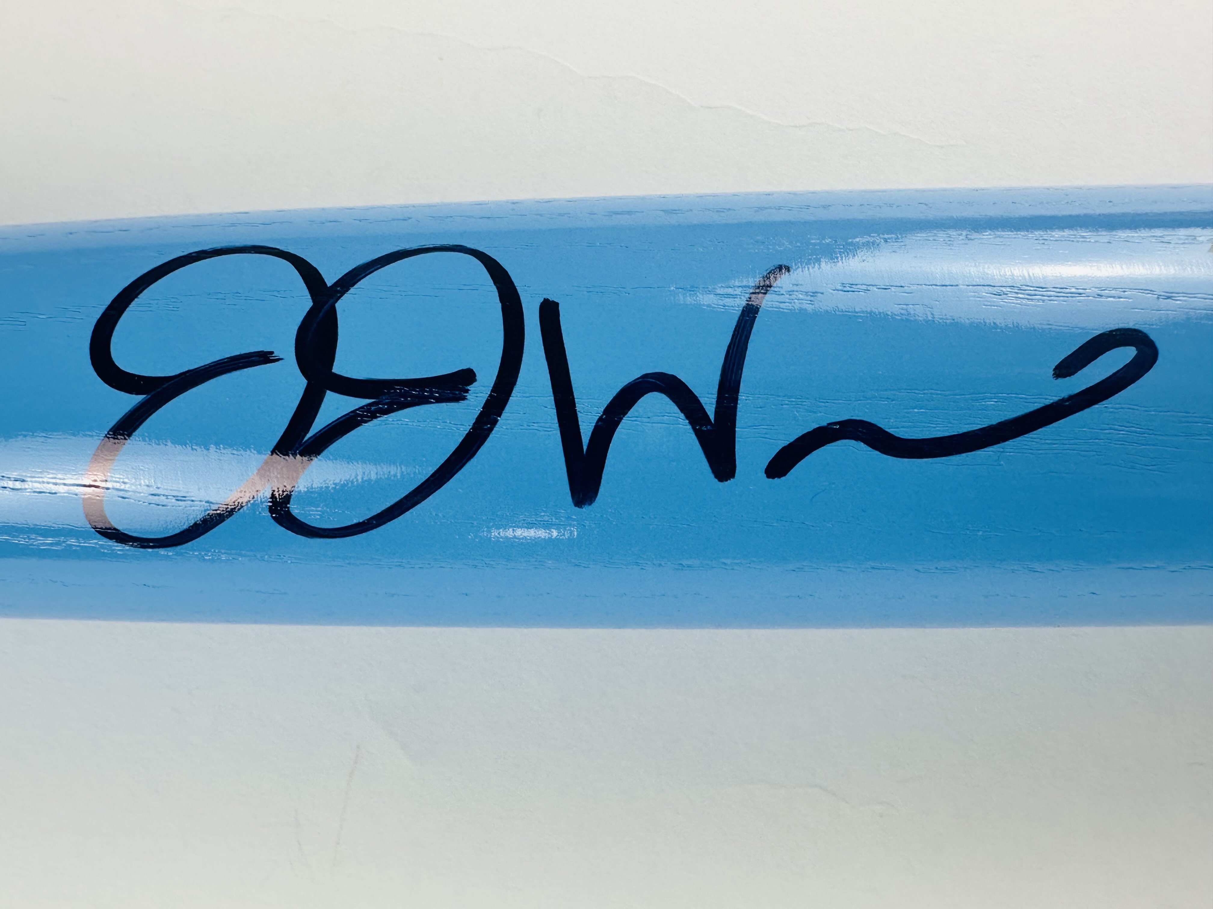 JJ Wetherholt Signed Fathers Day Bat St. Louis Cardinals Autograph BAS 25 - Image 4