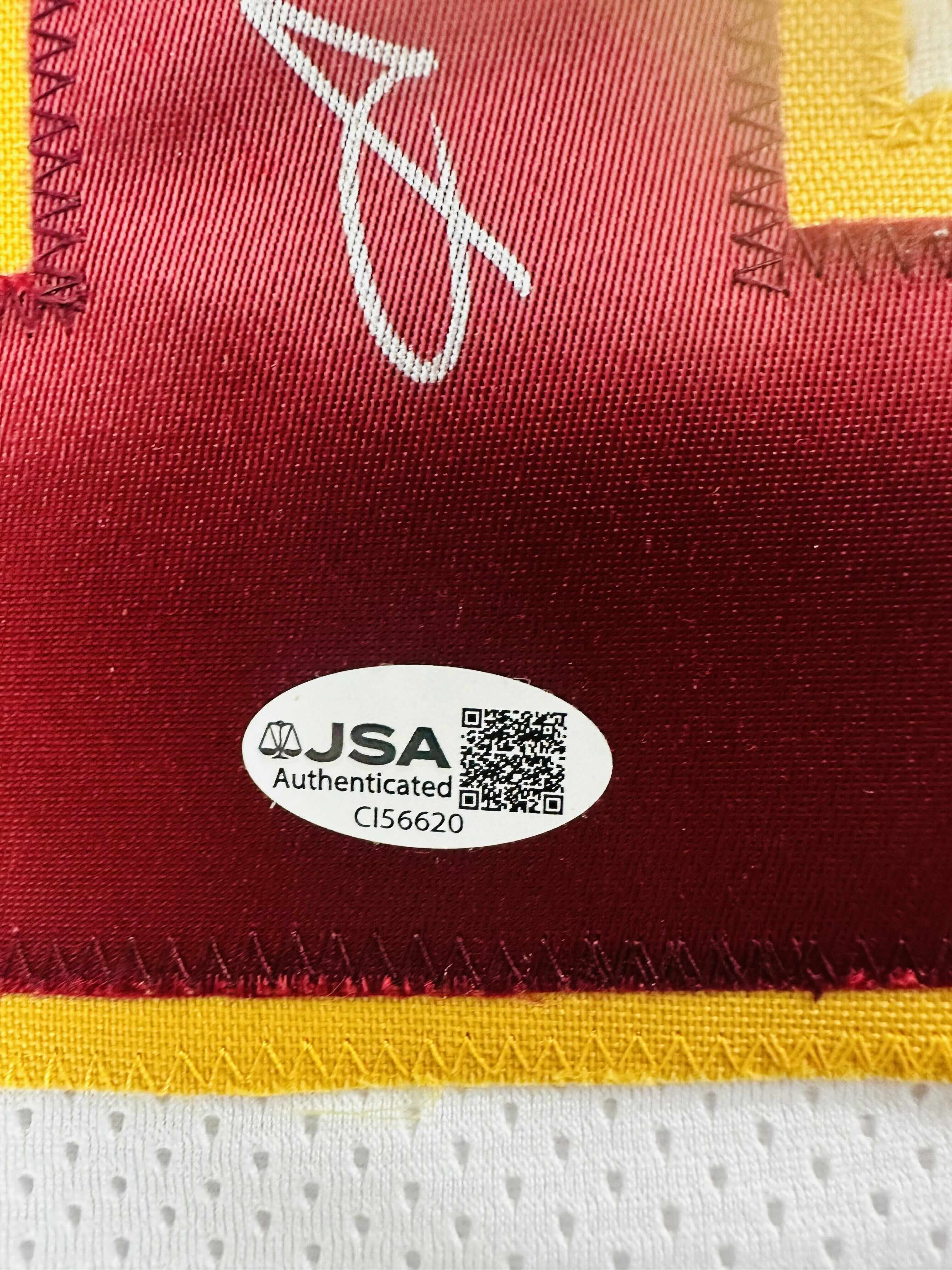 Seneca Wallace Signed Custom Jersey Iowa State Cyclones Autograph JSA 20 - Image 4