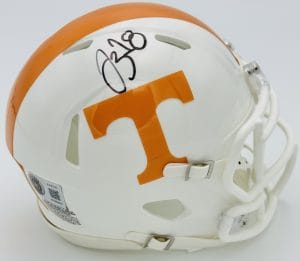 DeSean Bishop autograph, DeSean Bishop signed, Tennessee Volunteers memorabilia, signed mini helmet, Tennessee collectible, BAS authenticated, autographed mini helmet, running back autograph, SEC football memorabilia, college football memorabilia, Volunteers collectible, mini helmet display, All-SEC autograph, Tennessee football autograph, Vols running back