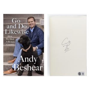Andy Beshear autograph, Andy Beshear signed, Go and Do Likewise signed book, Governor Beshear memorabilia, Beshear 2028, signed hardcover book, BAS authenticated, autographed book, Kentucky governor autograph, political memorabilia, bestselling book autograph, Kentucky collectible, presidential memorabilia, Democratic governor autograph, signed political book