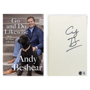 Andy Beshear autograph, Andy Beshear signed, Go and Do Likewise signed book, Governor Beshear memorabilia, Beshear 2028, signed hardcover book, BAS authenticated, autographed book, Kentucky governor autograph, political memorabilia, bestselling book autograph, Kentucky collectible, presidential memorabilia, Democratic governor autograph, signed political book